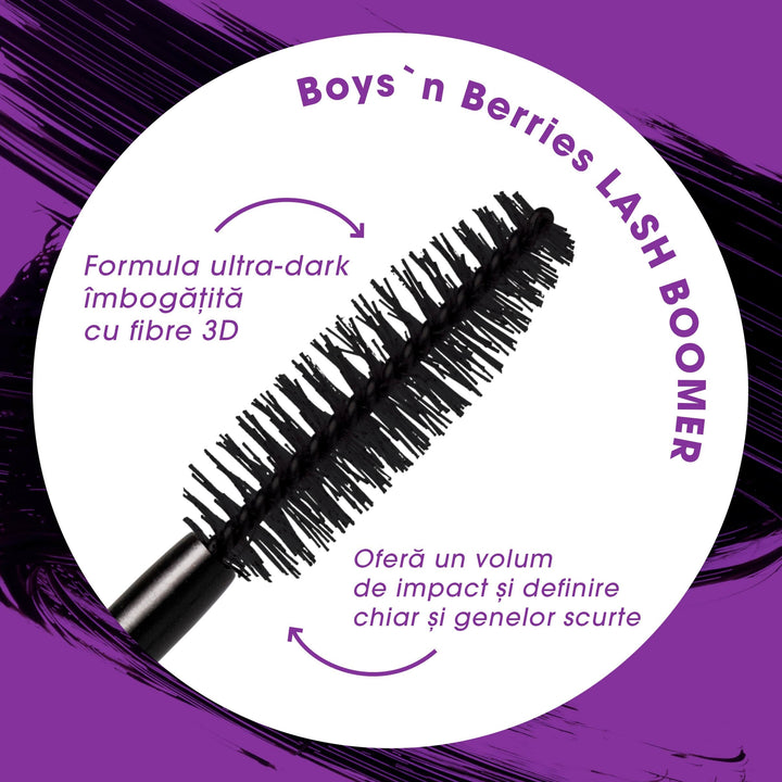 Mascara Lash Boomer Extreme Length & Volume Mascara Boys n Berries
