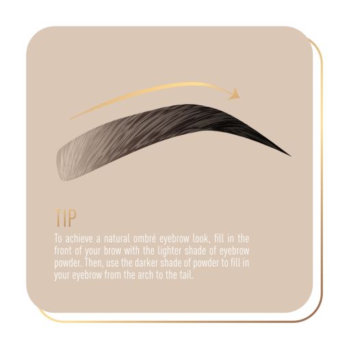 Paleta farduri de sprancene Brow-Me! Fab5 Cupio