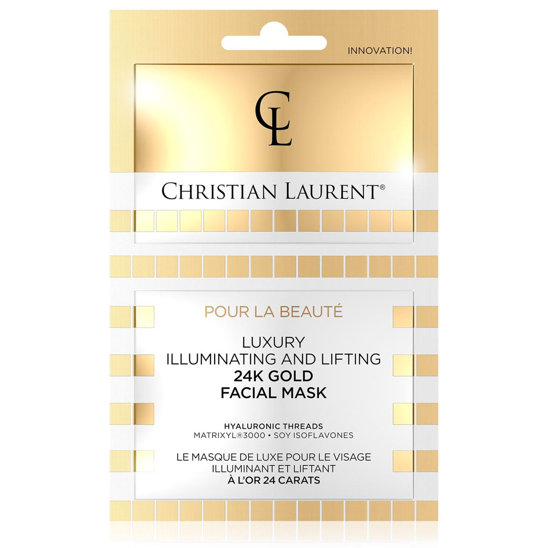Mască facială pentru fermitate cu efect de hidratare 24k Gold Christian Laurent