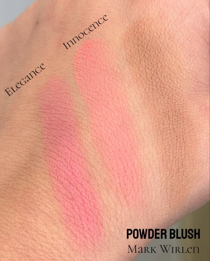 Paletă cu fard de obraz și bronzer Innocence Mark Wirlen