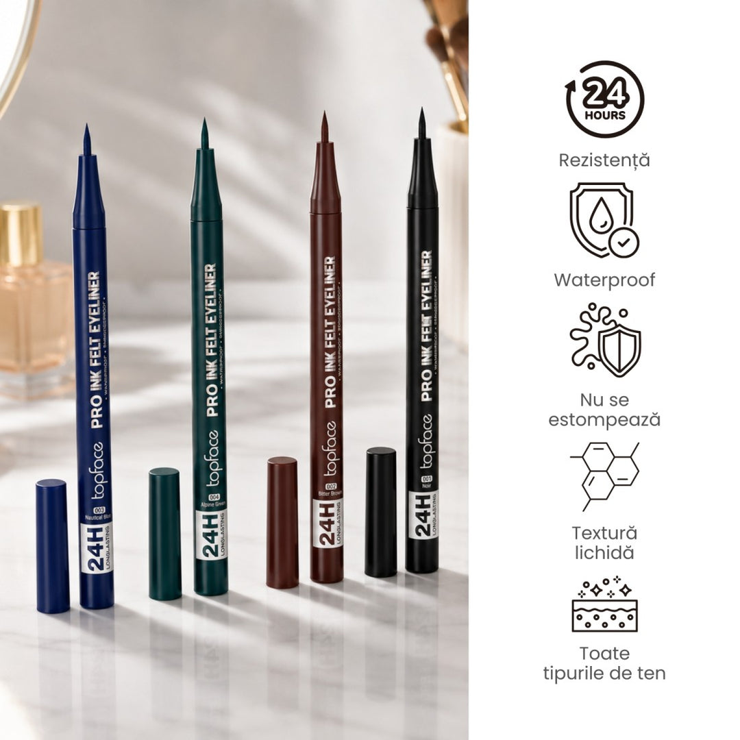Tus de ochi PRO Ink Felt Eyeliner TopFace