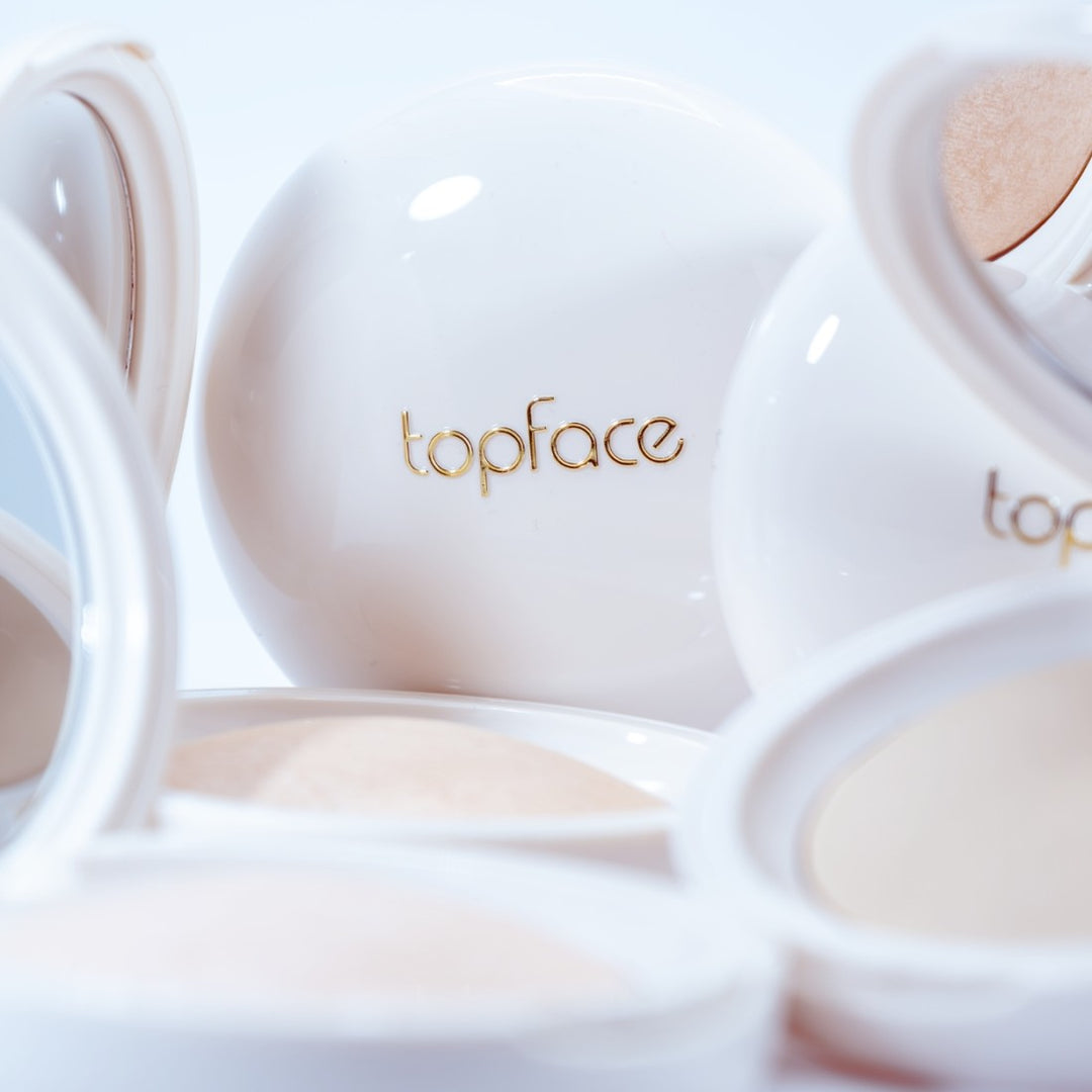 Pudra iluminatoare compacta Natural Glow Baked Powder PROHD TopFace