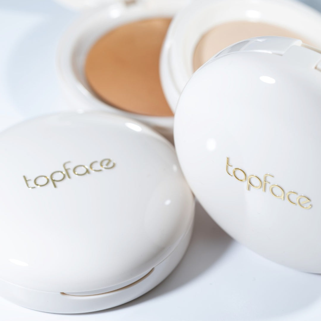 Pudra iluminatoare compacta Natural Glow Baked Powder PROHD TopFace