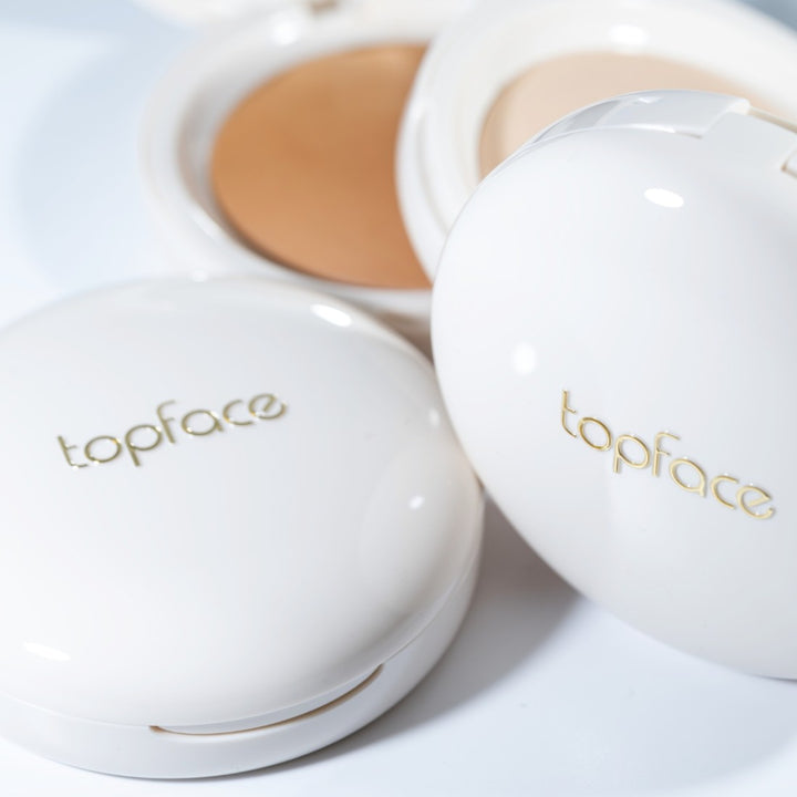 Pudra iluminatoare compacta Natural Glow Baked Powder PROHD TopFace