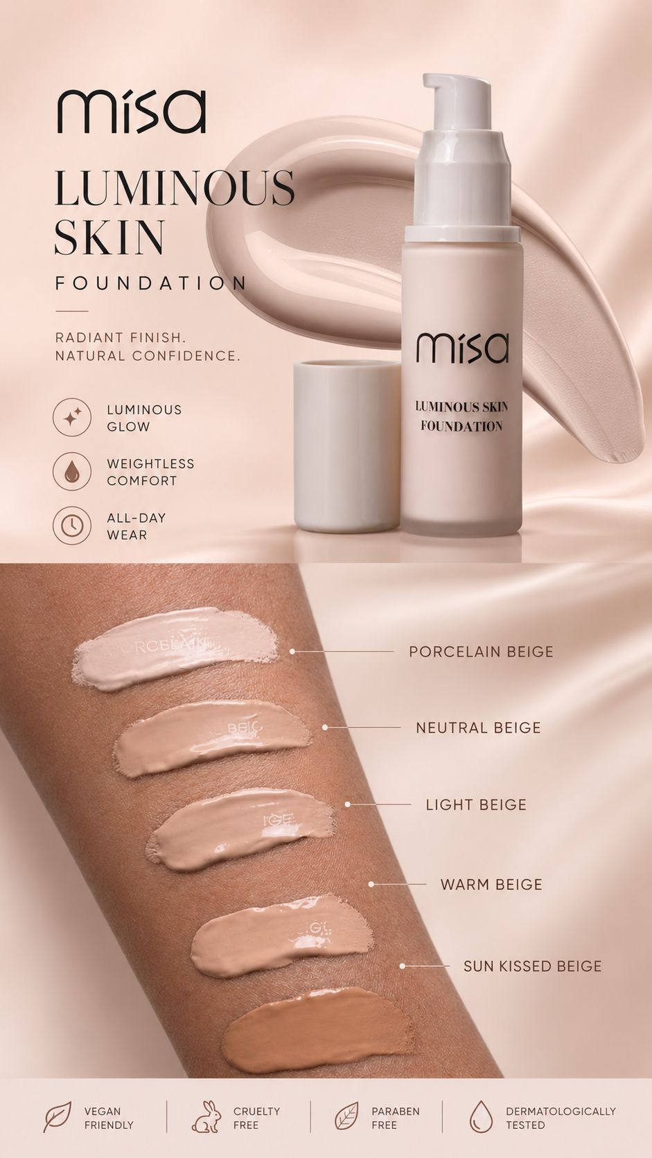 Fond de ten Luminous Skin MISA