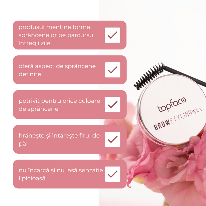 Ceara pentru aranjare sprancene TopFace