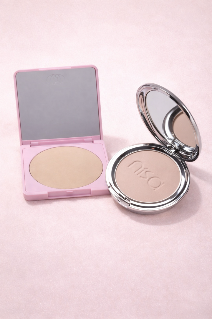 Set pudra de fixare Paris Berlin cu pudra translucida Silky Powder MISA