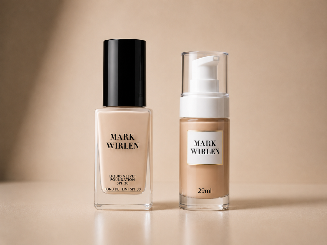Set cu baza de machiaj Hydra Glow si fond de ten Velvet Mark Wirlen