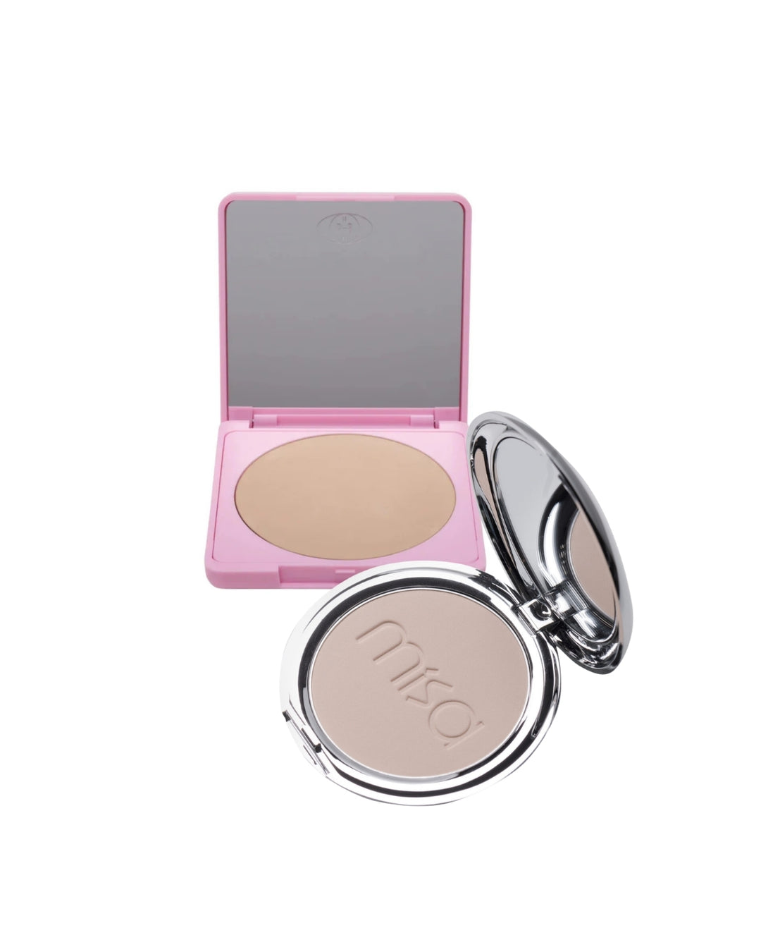 Set pudra de fixare Paris Berlin cu pudra translucida Silky Powder MISA