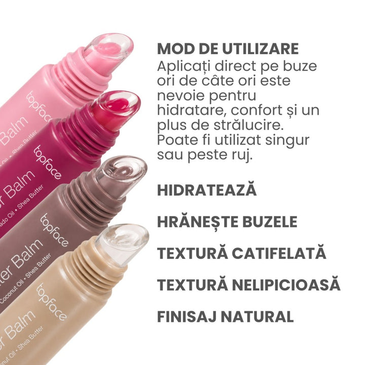 Balsam buze cu peptide GlossPop 15g TopFace