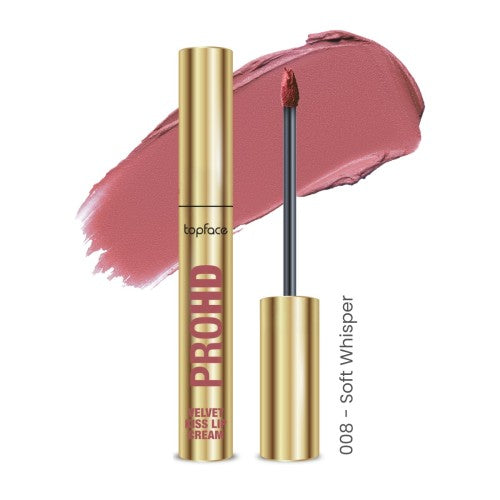 Ruj cremos cu efect catifelat PROHD Velvet Kiss 3g TopFace
