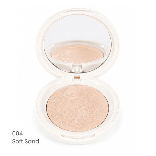 Pudra iluminatoare compacta Natural Glow Baked Powder PROHD TopFace