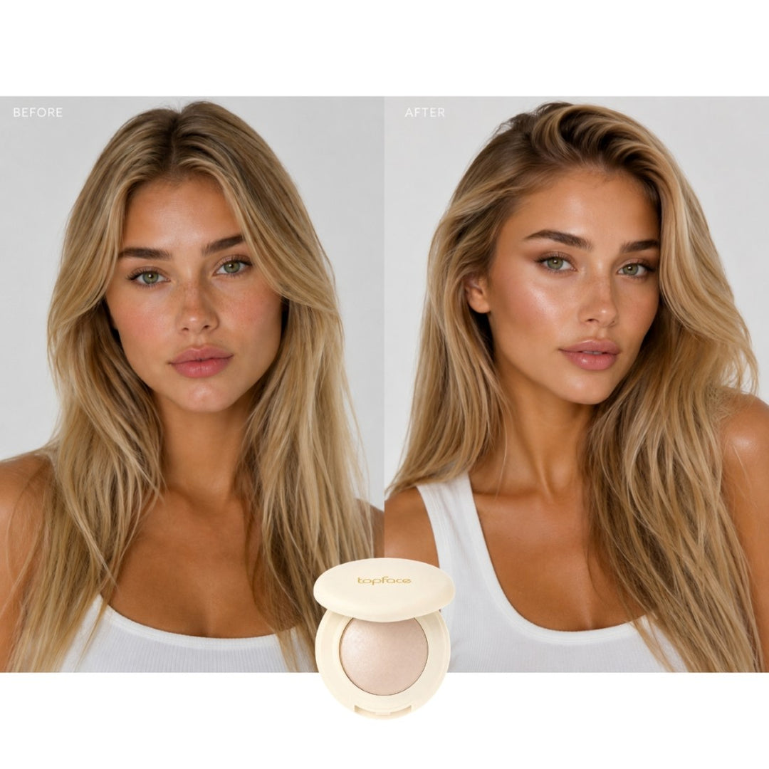 Iluminator Natural Glow Baked Highlighter PROHD TopFace