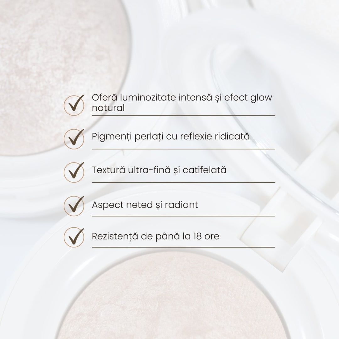 Iluminator Natural Glow Baked Highlighter PROHD TopFace