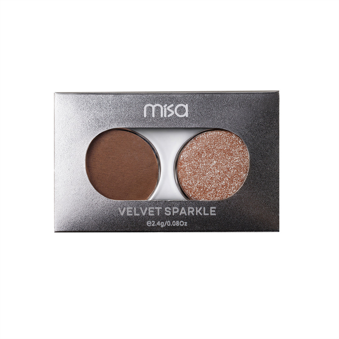 Paleta farduri ochi DUO Velvet Sparkle Harmony MISA