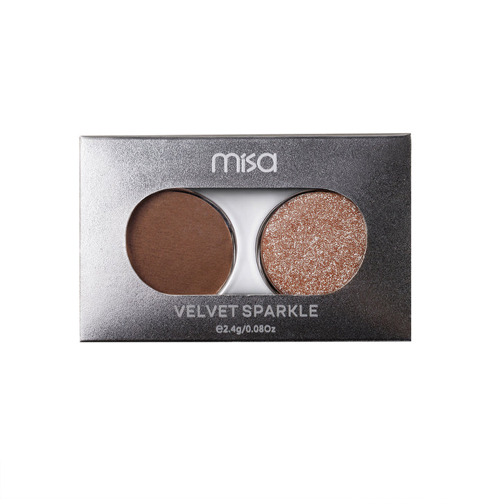 Paleta farduri ochi DUO Velvet Sparkle Harmony MISA