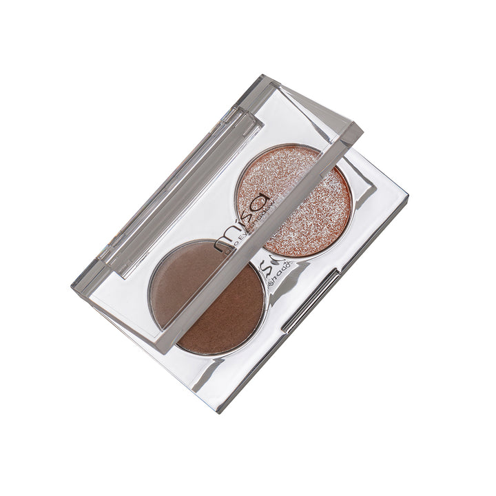 Paleta farduri ochi DUO Velvet Sparkle Harmony MISA