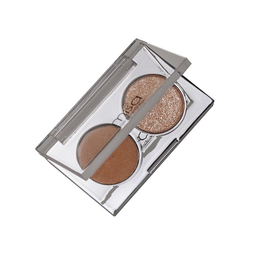 Paleta farduri ochi DUO Velvet Sparkle Sunny Dust MISA