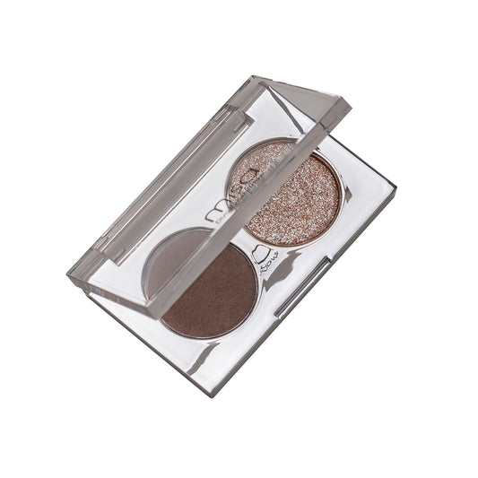 Paleta farduri ochi DUO Velvet Sparkle Night Queen MISA