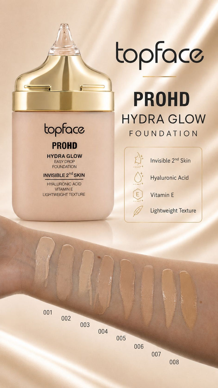 Fond de ten Hydra Glow Easy Drop PROHD TopFace