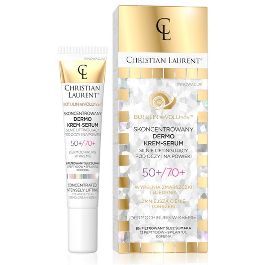 Cremă 50+/70+ cu efect de lifting zona ochilor Botulin Revolution Christian Laurent