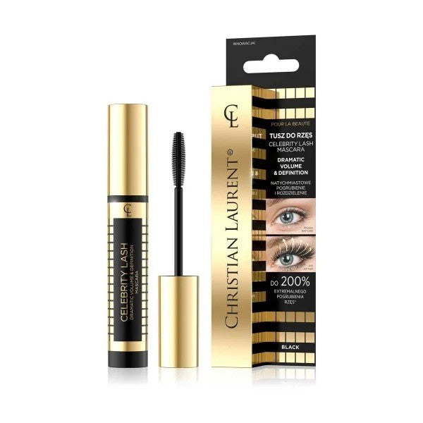 Mascara Dramatic Volume and Definition Celebrity Lash Christian Laurent