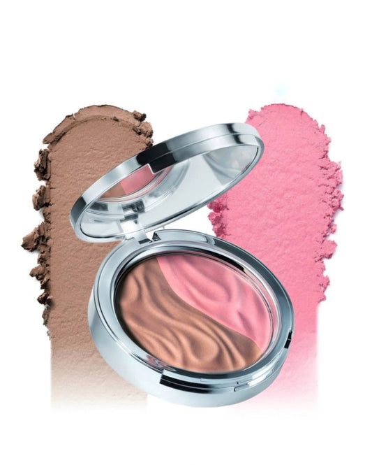 Paletă cu fard de obraz și bronzer Elegance Mark Wirlen