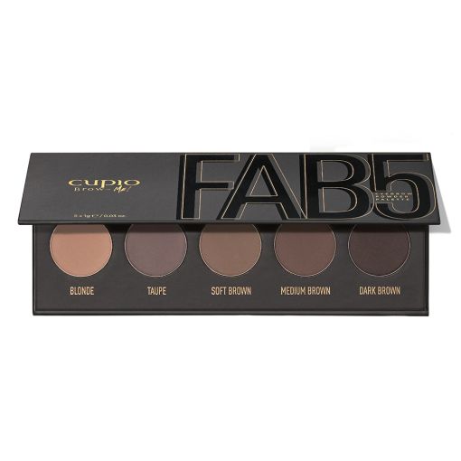 Paleta farduri de sprancene Brow-Me! Fab5 Cupio