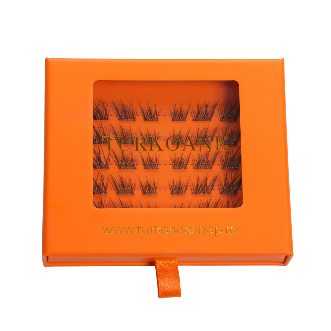 Gene false smocuri autoadezive Insta Lash Foxy Turkoane
