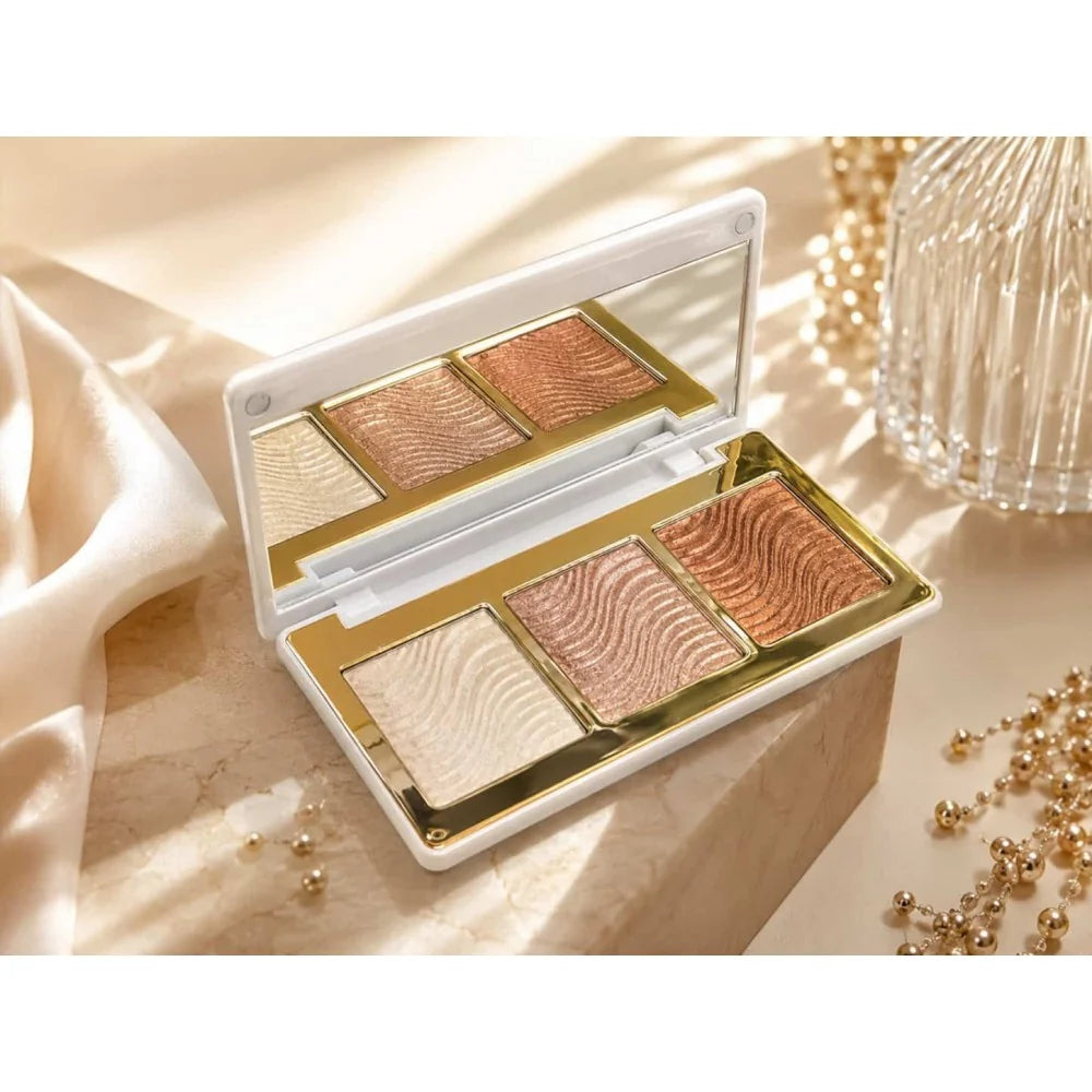Paleta Iluminatoare 3 Culori Master Glow Dannes Beauty