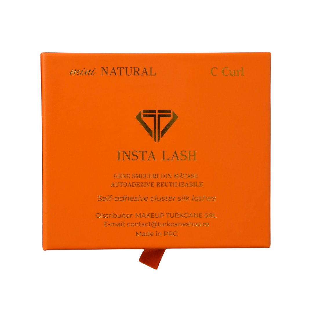 Gene false smocuri autoadezive Insta Lash Mini Natural Turkoane