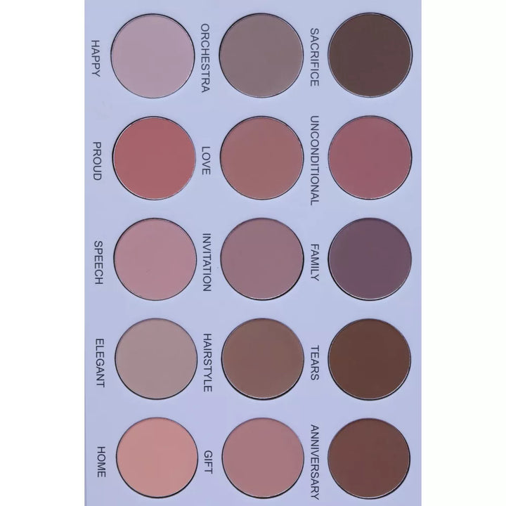 Paleta de farduri Mother of the Bride Ama Pigments