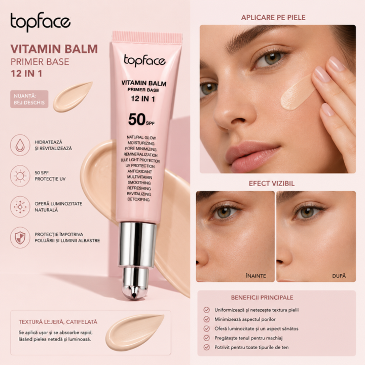 Baza de machiaj Primer Vitamine 12in1 TopFace
