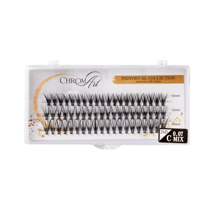 Premium Silk Lashes - Curl C - MIX - 60 smocuri ChromArt