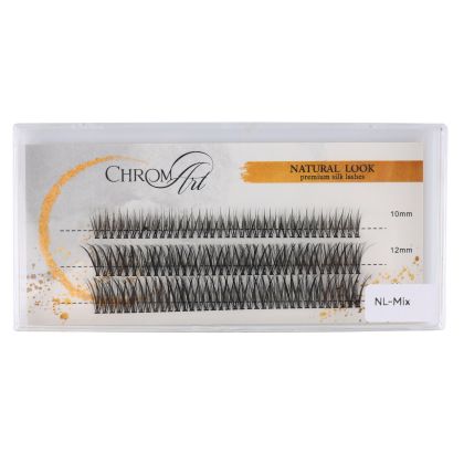 Premium Silk Lashes - Natural Look - MIX - 106 smocuri ChromArt