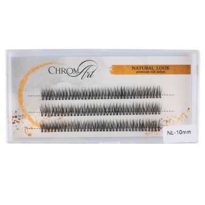Premium Silk Lashes - Natural Look - 10mm - 106 smocuri ChromArt