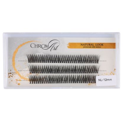 Premium Silk Lashes - Natural Look - 12mm - 106 smocuri ChromArt
