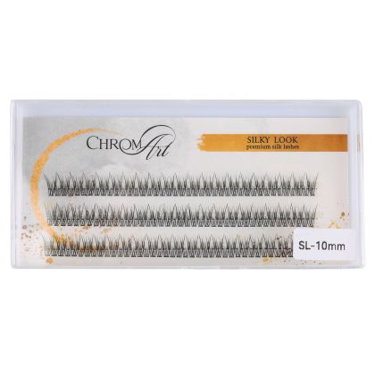 Premium Silk Lashes - Silky Look - 10mm - 120 smocuri ChromArt