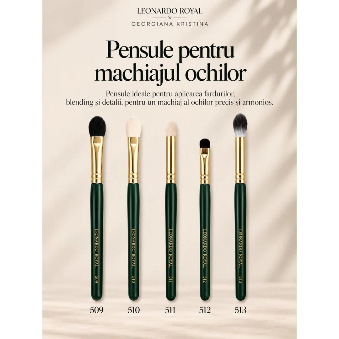 Set 16 pensule machiaj Leonardo Royal