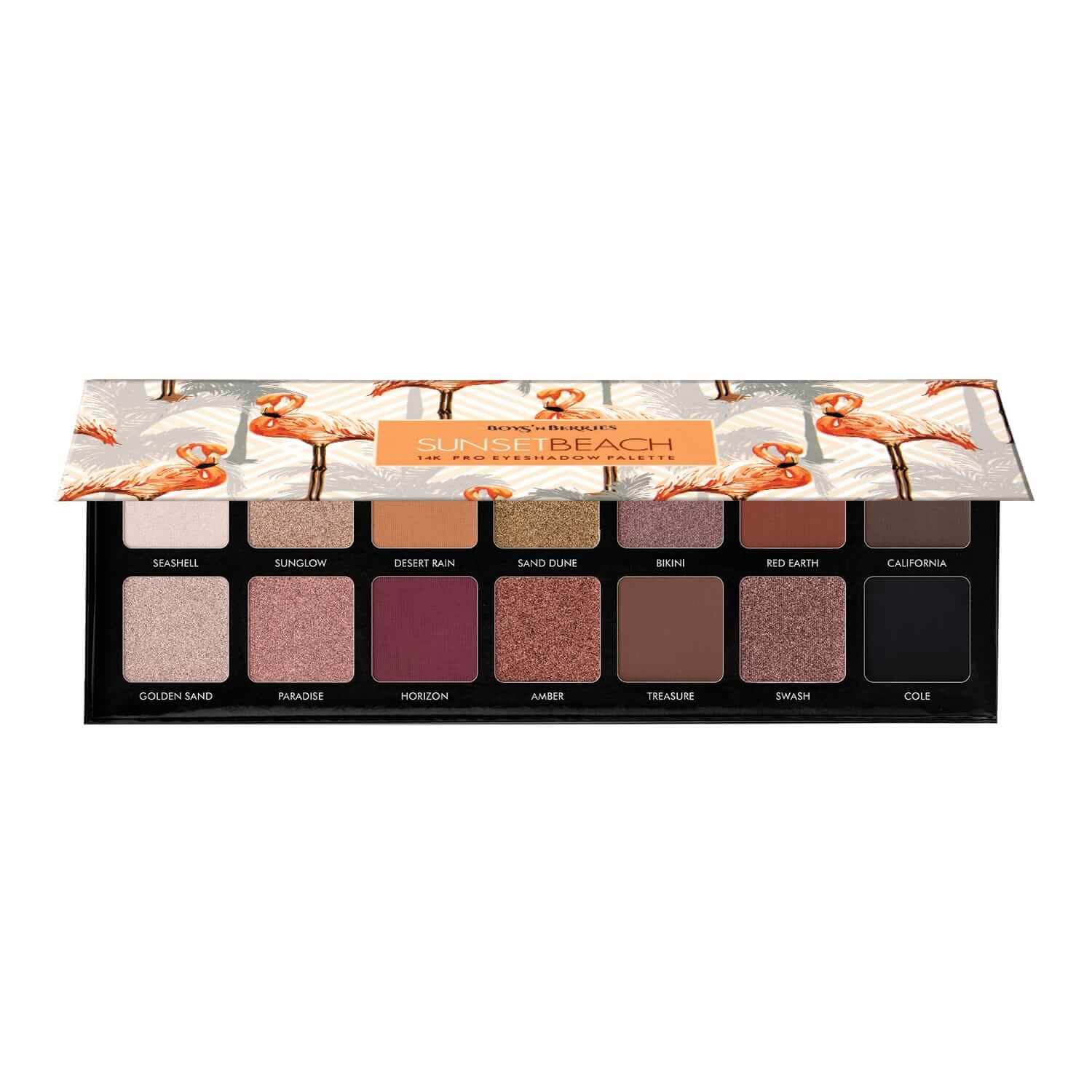 Paletă farduri Sunset Beach Boys n Berries 14K – Turkoaneshop